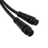 GLOBOSTAR® CONNECTOR 60954 2 Pin Καλώδιο/Επέκταση Τ 1 Μέτρου με Είσοδο 1 x Αρσενικό Βύσμα & Έξοδο 2 x Θηλυκά Βύσματα Αδιάβροχο IP68 - Μαύρο - Μ100 x Π2 x Υ2cm - ledmania.gr