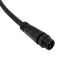 GLOBOSTAR® CONNECTOR 60955 2 Pin Καλώδιο/Επέκταση Ι 1 Μέτρου με Είσοδο 1 x Αρσενικό Βύσμα & Έξοδο 1 x Θηλυκό Βύσμα Αδιάβροχο IP68 - Μαύρο - Μ100 x Π2 x Υ2cm - ledmania.gr