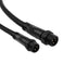 GLOBOSTAR® CONNECTOR 60957 5 Pin Καλώδιο/Επέκταση Τ 1 Μέτρου με Είσοδο 1 x Αρσενικό Βύσμα & Έξοδο 2 x Θηλυκά Βύσματα Αδιάβροχο IP68 - Μαύρο - Μ100 x Π2.5 x Υ2.5cm - ledmania.gr