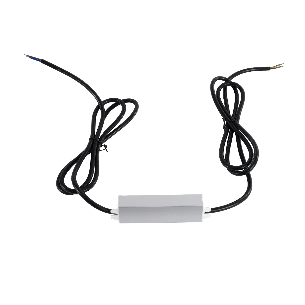 GloboStar® 60960 Αδιάβροχο Τροφοδοτικό SELV για Προϊόντα Φωτισμού LED 15W 0.625A - AC 220-240V σε DC 24V με 1.2m VDE Καλώδιο Παροχής & Εξόδου Τροφοδοσίας - Αδιάβροχο IP68 - M12 x W3 x H2cm  - 3 Χρόνια Εγγύηση