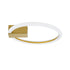 GloboStar® CINDERELLA 60978 Φωτιστικό Οροφής Δαχτυλίδι-Κύκλος LED CCT 16W 1792lm 360° AC 220-240V - Εναλλαγή Φωτισμού μέσω Διακόπτη On/Off All In One Ψυχρό 6000k+Φυσικό 4500k+Θερμό 2700k Φ28cm - Χρυσό Βούρτσας - 3 Years Warranty - ledmania.gr