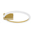 GloboStar® CINDERELLA 60978 Φωτιστικό Οροφής Δαχτυλίδι-Κύκλος LED CCT 16W 1792lm 360° AC 220-240V - Εναλλαγή Φωτισμού μέσω Διακόπτη On/Off All In One Ψυχρό 6000k+Φυσικό 4500k+Θερμό 2700k Φ28cm - Χρυσό Βούρτσας - 3 Years Warranty - ledmania.gr