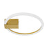 GloboStar® CINDERELLA 60978 Φωτιστικό Οροφής Δαχτυλίδι-Κύκλος LED CCT 16W 1792lm 360° AC 220-240V - Εναλλαγή Φωτισμού μέσω Διακόπτη On/Off All In One Ψυχρό 6000k+Φυσικό 4500k+Θερμό 2700k Φ28cm - Χρυσό Βούρτσας - 3 Years Warranty - ledmania.gr