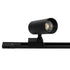 GLOBOSTAR® EUROTRACK-1PH 60984-3M Μονοφασική Ράγα 2 Καλωδίων 1L+1N για Σύστημα Ράγας Eurotrack 1PH AC 220-240V IP20 - Μαύρο Ματ - Μ300 x Π3.6 x Υ2cm