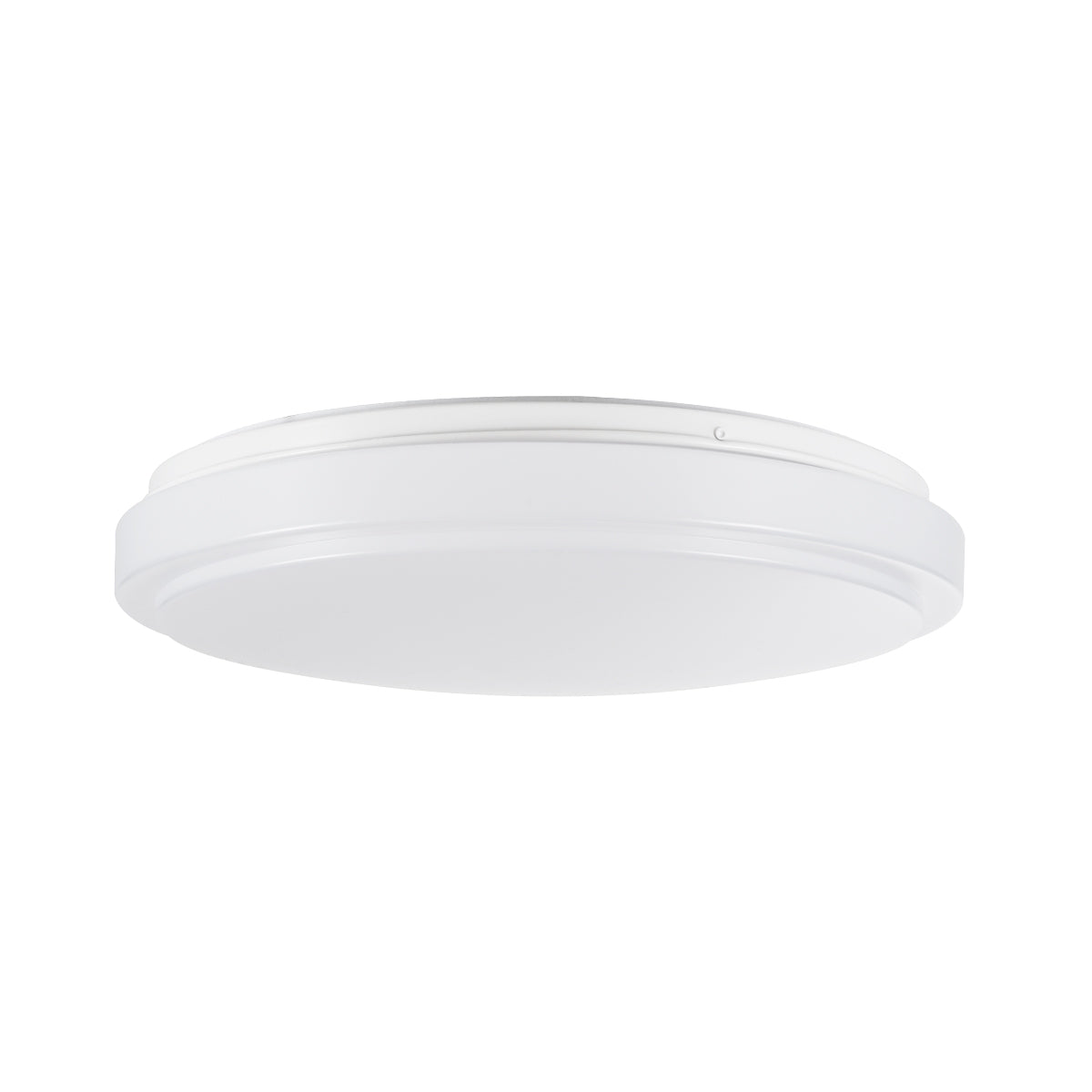 GloboStar® EMERGANO 60992 Πλαφονιέρα Οροφής LED 30W 3000lm 120° AC 220-240V με Ενσωματωμένο Σύστημα Emergency Li-ion 3450mAh/12.8Wh με Αυτονομία έως 3hrs - Αδιάβροχη IP54 Φ38 x Υ5.3cm Ψυχρό Λευκό 6000K - Λευκό - Bridgelux Chips - 3 Years Warranty - ledmania.gr