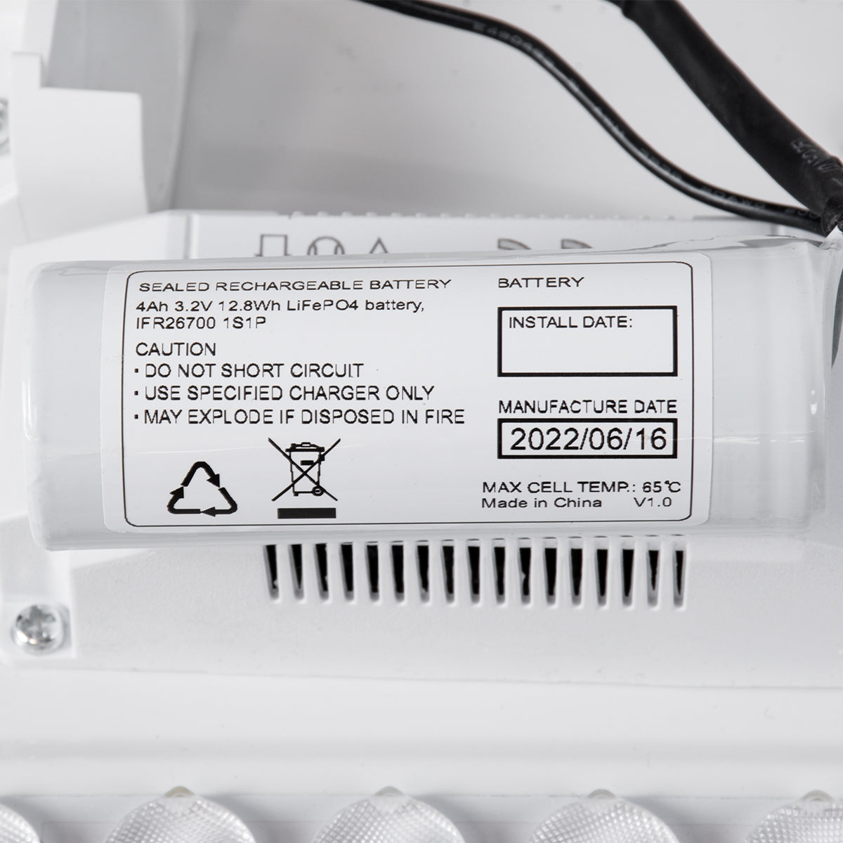 GloboStar® EMERGANO 60992 Πλαφονιέρα Οροφής LED 30W 3000lm 120° AC 220-240V με Ενσωματωμένο Σύστημα Emergency Li-ion 3450mAh/12.8Wh με Αυτονομία έως 3hrs - Αδιάβροχη IP54 Φ38 x Υ5.3cm Ψυχρό Λευκό 6000K - Λευκό - Bridgelux Chips - 3 Years Warranty - ledmania.gr