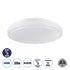 GloboStar® SENSORANO 60994 Πλαφονιέρα Οροφής LED 30W 3000lm 120° AC 220-240V με Ενσωματωμένο Σύστημα Ρυθμιζόμενου Microwave Αισθητήρα Κίνησης - Αδιάβροχη IP54 Φ38 x Υ5.3cm Ψυχρό Λευκό 6000K - Λευκό - Bridgelux Chips - 3 Years Warranty - ledmania.gr