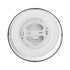 GLOBOSTAR® TUFFIN 60996 Φωτιστικό Πλαφονιέρα Οροφής LED 24W 2760lm 120° AC 220-240V Αδιάβροχο IP54 Ψυχρό Λευκό 6000K - Lumileds SMD Chip - Μαύρο Ματ & Λευκό Γαλακτερό - Μ30 x Π30 x Υ6.5cm - 3 Χρόνια Εγγύηση