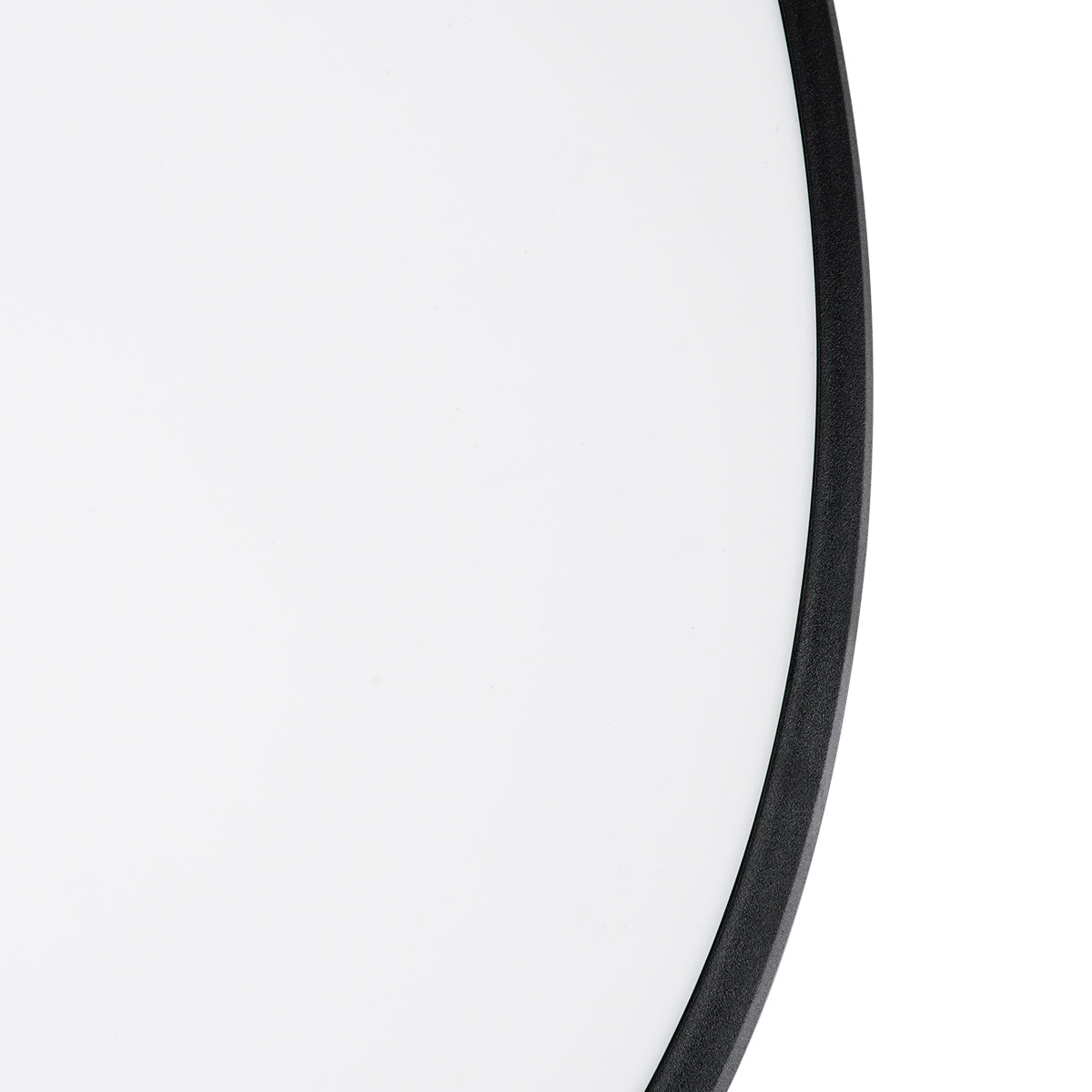 GLOBOSTAR® TUFFIN 60996 Φωτιστικό Πλαφονιέρα Οροφής LED 24W 2760lm 120° AC 220-240V Αδιάβροχο IP54 Ψυχρό Λευκό 6000K - Lumileds SMD Chip - Μαύρο Ματ & Λευκό Γαλακτερό - Μ30 x Π30 x Υ6.5cm - 3 Χρόνια Εγγύηση
