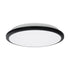 GLOBOSTAR® TUFFIN 60997 Φωτιστικό Πλαφονιέρα Οροφής LED 24W 2640lm 120° AC 220-240V Αδιάβροχο IP54 Φυσικό Λευκό 4500K - Lumileds SMD Chip - Μαύρο Ματ & Λευκό Γαλακτερό - Μ30 x Π30 x Υ6.5cm - 3 Χρόνια Εγγύηση