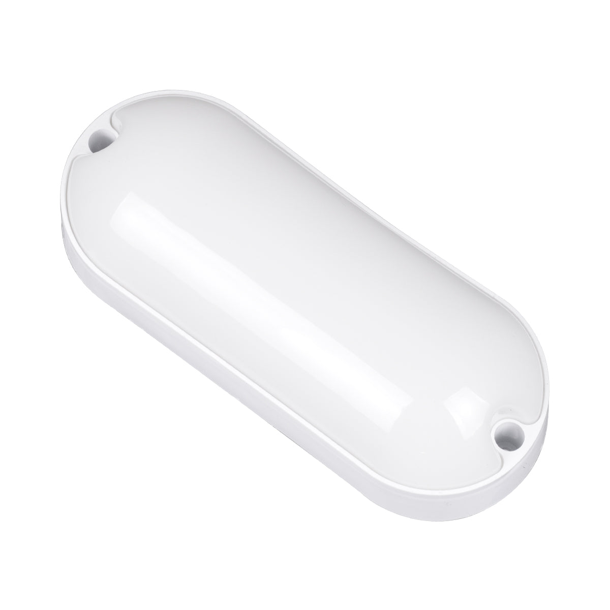 GLOBOSTAR® HOMIE 61000 Φωτιστικό Καραβοχελώνα Τοίχου - Απλίκα LED 11W 960lm 180° AC 220-240V Αδιάβροχο IP65 Ψυχρό Λευκό 6000K - Lumileds SMD Chip - Λευκό Γαλακτερό - Μ17 x Π7 x Υ4.5cm - 3 Χρόνια Εγγύηση