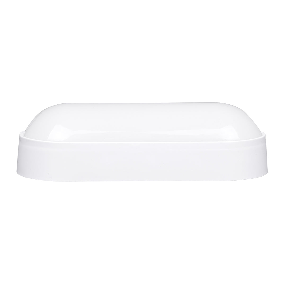 GLOBOSTAR® HOMIE 61001 Φωτιστικό Καραβοχελώνα Τοίχου - Απλίκα LED 11W 939lm 180° AC 220-240V Αδιάβροχο IP65 Φυσικό Λευκό 4500K - Lumileds SMD Chip - Λευκό Γαλακτερό - Μ17 x Π7 x Υ4.5cm - 3 Χρόνια Εγγύηση