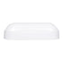 GloboStar® HOMIE 61002 LED Πλαφονιέρα Οροφής - Τοίχου Οβάλ 11W 918lm 150° AC 220-240V Αδιάβροχο IP65 Μ17 x Π7 x Υ4.5cm Θερμό Λευκό 2700K - 3 Years Warranty - ledmania.gr