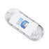 GloboStar® HOMIE 61002 LED Πλαφονιέρα Οροφής - Τοίχου Οβάλ 11W 918lm 150° AC 220-240V Αδιάβροχο IP65 Μ17 x Π7 x Υ4.5cm Θερμό Λευκό 2700K - 3 Years Warranty - ledmania.gr
