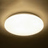 GLOBOSTAR® CELANO 61009 Φωτιστικό Πλαφονιέρα Οροφής LED 30W 2850lm 120° AC 220-240V Αδιάβροχο IP54 Φυσικό Λευκό 4500K - Lumileds SMD Chip - Λευκό Γαλακτερό - Μ33 x Π33 x Υ6cm - 3 Χρόνια Εγγύηση