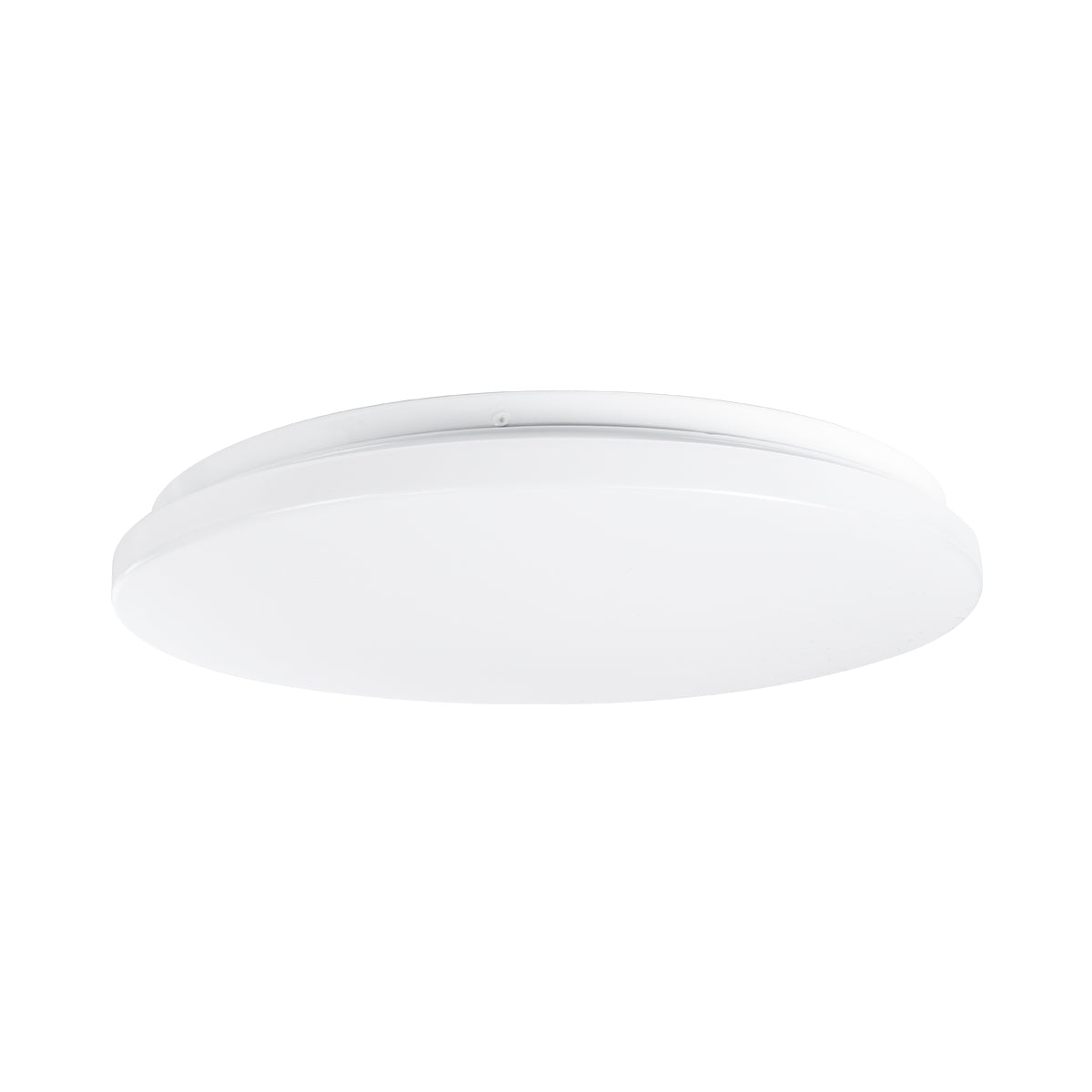 GLOBOSTAR® CELANO 61010 Φωτιστικό Πλαφονιέρα Οροφής LED 30W 2700lm 120° AC 220-240V Αδιάβροχο IP54 Θερμό Λευκό 2700K - Lumileds SMD Chip - Λευκό Γαλακτερό - Μ33 x Π33 x Υ6cm - 3 Χρόνια Εγγύηση