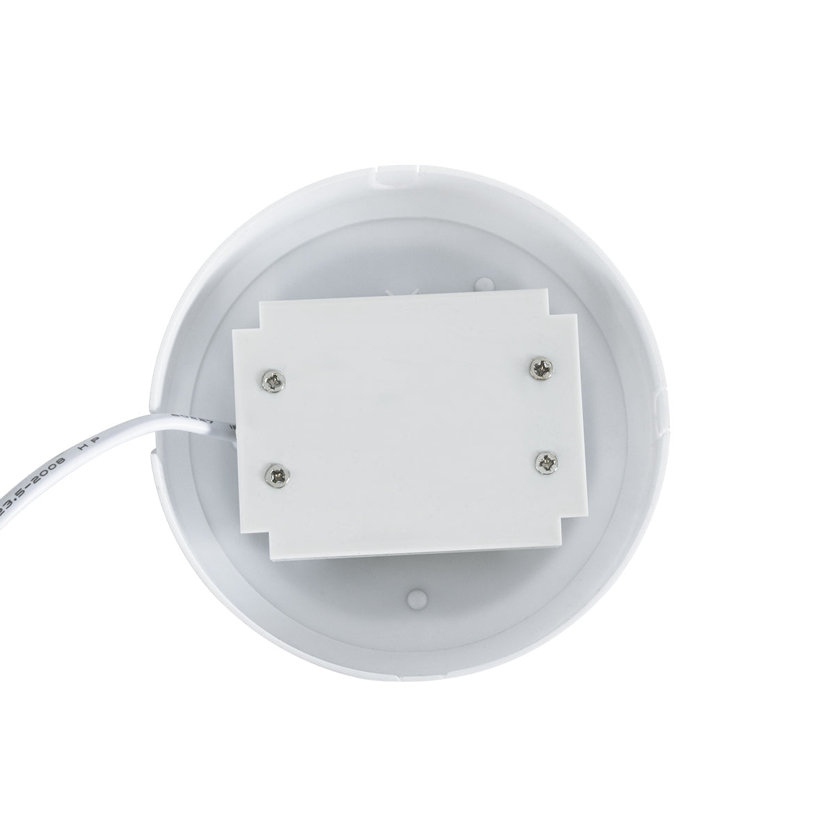 GloboStar® REVANO 61011 LED Πλαφονιέρα Οροφής Στρόγγυλη Φ12 12W 1200lm 180° AC 220-240V Αδιάβροχη IP54 Φ12 x Υ4.5cm Ψυχρό Λευκό 6000K - 2 Χρόνια Εγγύηση - ledmania.gr