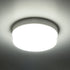 GloboStar® REVANO 61014 LED Πλαφονιέρα Οροφής Στρόγγυλη Φ17 15W 1500lm 180° AC 220-240V Αδιάβροχη IP54 Φ17 x Υ5cm Ψυχρό Λευκό 6000K - 2 Χρόνια Εγγύηση - ledmania.gr