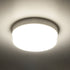 GloboStar® REVANO 61015 LED Πλαφονιέρα Οροφής Στρόγγυλη Φ17 15W 1425lm 180° AC 220-240V Αδιάβροχη IP54 Φ17 x Υ5cm Φυσικό Λευκό 4500K - 2 Χρόνια Εγγύηση - ledmania.gr