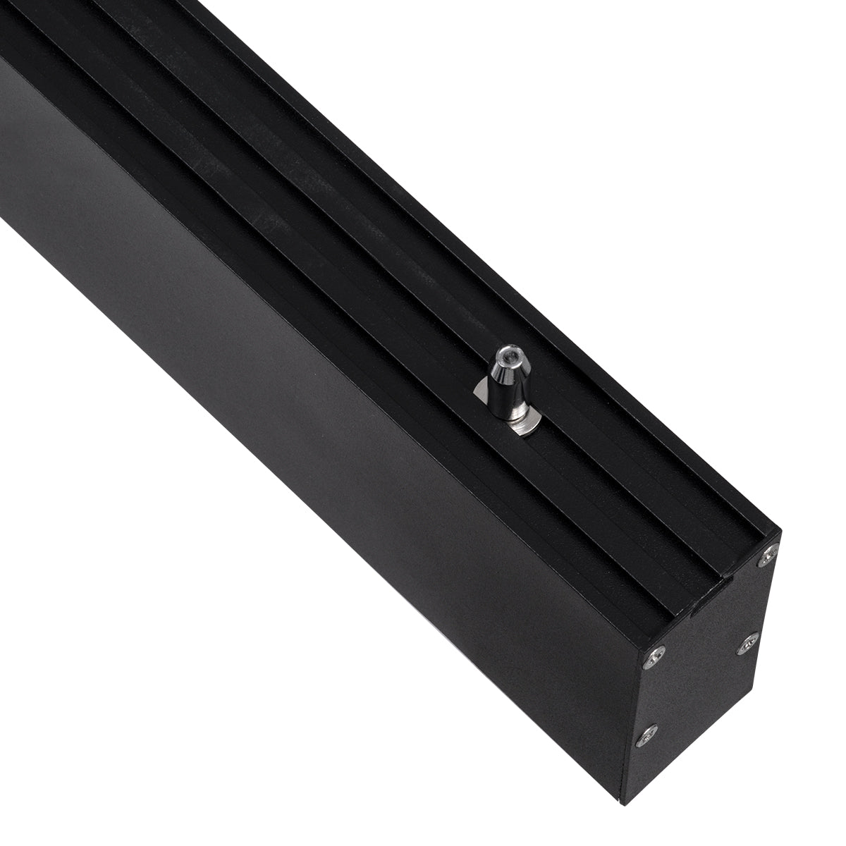GloboStar® FELIX 61028-S Γραμμικό Φωτιστικό Οροφής Linear LED CCT 54W 6500lm 120° AC 220-240V Μ120 x Π3.5 x Υ7cm - Εναλλαγή Φωτισμού μέσω Τηλεχειριστηρίου All In One Ψυχρό 6000k+Φυσικό 4500k+Θερμό 2700k Dimmable - Μαύρο - 3 Years Warranty - ledmania.gr