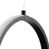 GLOBOSTAR® ALICE 61055 Μοντέρνο Κρεμαστό Φωτιστικό Οροφής LED 20W 2400lm 300° AC 220-240V IP20 Ρυθμιζόμενο Λευκό CCT με On/Off 2700K/4500K/6000K - Lumileds SMD Chip - Μαύρο Ματ - Μ25 x Π22 x Υ25cm - 3 Χρόνια Εγγύηση - ledmania.gr