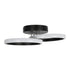 GLOBOSTAR® CORA 61058 Μοντέρνο Φωτιστικό Οροφής LED 18W 2160lm 300° AC 220-240V IP20 Ρυθμιζόμενο Λευκό CCT με On/Off 2700K/4500K/6000K - Lumileds SMD Chip - Μαύρο Ματ - Μ36 x Π20.5 x Υ7cm - 3 Χρόνια Εγγύηση