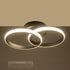 GLOBOSTAR® CORA 61058 Μοντέρνο Φωτιστικό Οροφής LED 18W 2160lm 300° AC 220-240V IP20 Ρυθμιζόμενο Λευκό CCT με On/Off 2700K/4500K/6000K - Lumileds SMD Chip - Μαύρο Ματ - Μ36 x Π20.5 x Υ7cm - 3 Χρόνια Εγγύηση