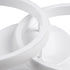 GLOBOSTAR® CORA 61059 Μοντέρνο Φωτιστικό Οροφής LED 18W 2160lm 300° AC 220-240V IP20 Ρυθμιζόμενο Λευκό CCT με On/Off 2700K/4500K/6000K - Lumileds SMD Chip - Λευκό Ματ - Μ36 x Π20.5 x Υ7cm - 3 Χρόνια Εγγύηση