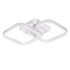 GLOBOSTAR® NORA 61062 Μοντέρνο Φωτιστικό Οροφής LED 22W 2640lm 300° AC 220-240V IP20 Ρυθμιζόμενο Λευκό CCT με On/Off 2700K/4500K/6000K - Lumileds SMD Chip - Λευκό Ματ - Μ40 x Π24 x Υ7cm - 3 Χρόνια Εγγύηση