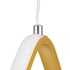 GloboStar® ROSE 61066 Κρεμαστό Φωτιστικό Οροφής Design LED CCT 22W 2640lm 300° AC 220-240V - Εναλλαγή Φωτισμού μέσω Διακόπτη On/Off All In One Ψυχρό 6000k+Φυσικό 4500k+Θερμό 2700k Μ24 x Π22 x Υ24cm - Χρυσό Βούρτσας - ledmania.gr