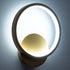 GLOBOSTAR® TED 61072 Μοντέρνο Φωτιστικό Τοίχου - Απλίκα LED 9W 1080lm 300° AC 220-240V IP20 Ρυθμιζόμενο Λευκό CCT με On/Off 2700K/4500K/6000K - Lumileds SMD Chip - Χρυσό Βούρτσας - Μ20 x Π5.5 x Υ23cm - 3 Χρόνια Εγγύηση - ledmania.gr