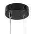 GLOBOSTAR® CYCLOS 61073 Μοντέρνο Κρεμαστό Φωτιστικό Οροφής LED 9W 1080lm 300° AC 220-240V IP20 Ρυθμιζόμενο Λευκό CCT με On/Off 2700K/4500K/6000K - Lumileds SMD Chip - Μαύρο Ματ - Μ21 x Π2.3 x Υ26.5cm - 3 Χρόνια Εγγύηση - ledmania.gr