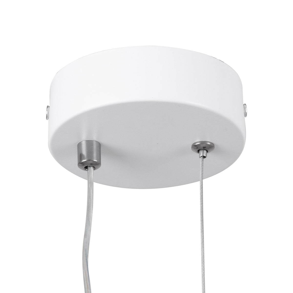 GLOBOSTAR® ILDI 61089 Μοντέρνο Κρεμαστό Φωτιστικό Οροφής LED 12W 1440lm 300° AC 220-240V IP20 Ρυθμιζόμενο Λευκό CCT με On/Off 2700K/4500K/6000K - Lumileds SMD Chip - Λευκό Ματ - Μ10 x Π2.3 x Υ38cm - 3 Χρόνια Εγγύηση - ledmania.gr