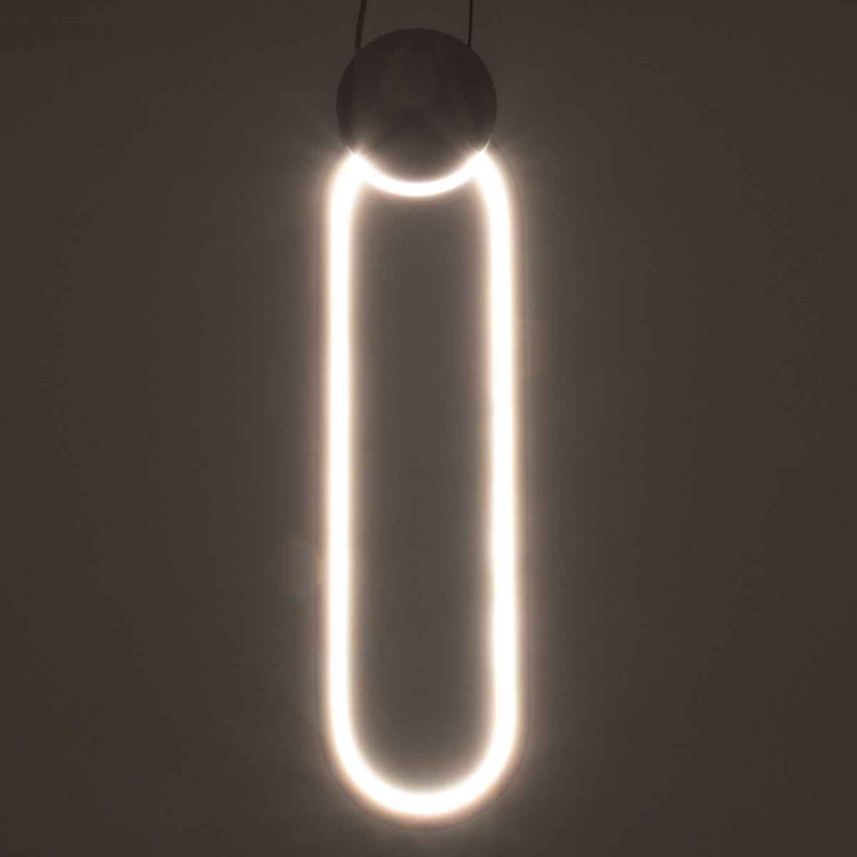 GLOBOSTAR® ILDI 61089 Μοντέρνο Κρεμαστό Φωτιστικό Οροφής LED 12W 1440lm 300° AC 220-240V IP20 Ρυθμιζόμενο Λευκό CCT με On/Off 2700K/4500K/6000K - Lumileds SMD Chip - Λευκό Ματ - Μ10 x Π2.3 x Υ38cm - 3 Χρόνια Εγγύηση - ledmania.gr