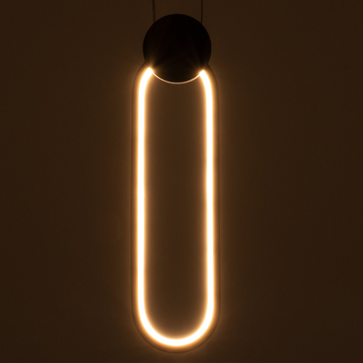 GLOBOSTAR® ILDI 61090 Μοντέρνο Κρεμαστό Φωτιστικό Οροφής LED 12W 1440lm 300° AC 220-240V IP20 Ρυθμιζόμενο Λευκό CCT με On/Off 2700K/4500K/6000K - Lumileds SMD Chip - Χρυσό Βούρτσας - Μ10 x Π2.3 x Υ38cm - 3 Χρόνια Εγγύηση - ledmania.gr