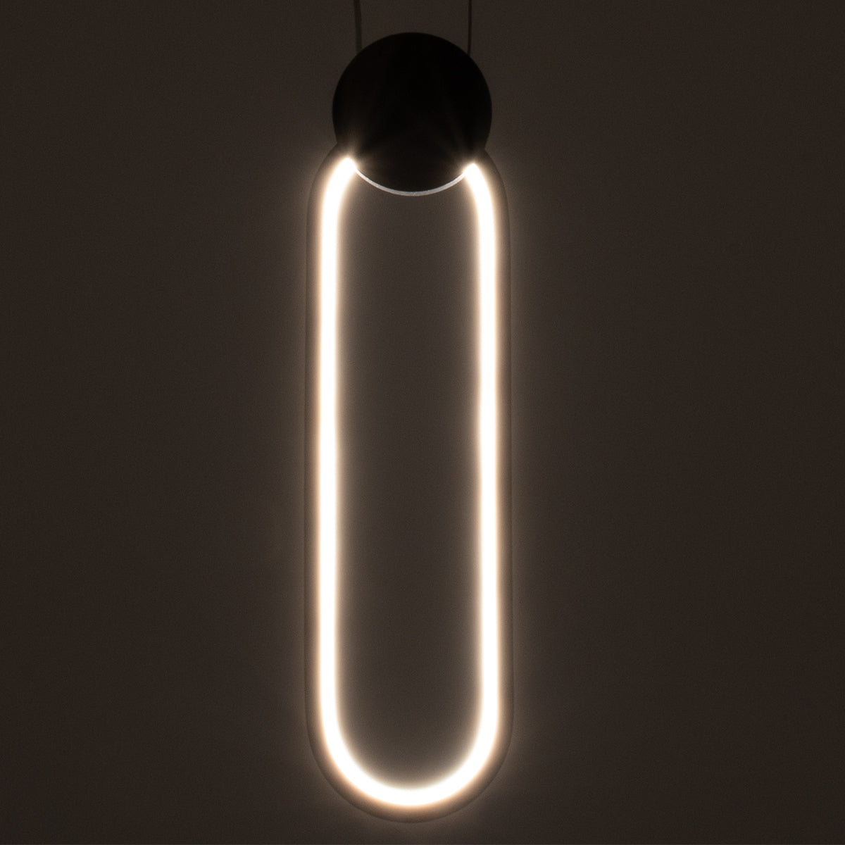 GLOBOSTAR® ILDI 61090 Μοντέρνο Κρεμαστό Φωτιστικό Οροφής LED 12W 1440lm 300° AC 220-240V IP20 Ρυθμιζόμενο Λευκό CCT με On/Off 2700K/4500K/6000K - Lumileds SMD Chip - Χρυσό Βούρτσας - Μ10 x Π2.3 x Υ38cm - 3 Χρόνια Εγγύηση - ledmania.gr