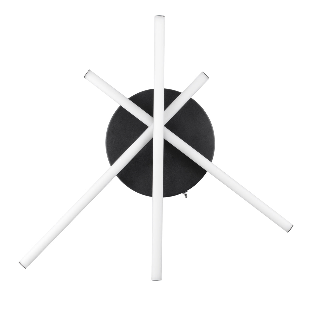 GLOBOSTAR® DRACO 61093 Μοντέρνο Φωτιστικό Οροφής LED 45W 5535lm 120° AC 220-240V IP20 Ρυθμιζόμενο Λευκό CCT με Χειριστήριο από 2700K έως 6000K Dimmable - Lumileds SMD Chip - Μαύρο Ματ - Μ50 x Π50 x Υ11cm - 3 Χρόνια Εγγύηση - ledmania.gr
