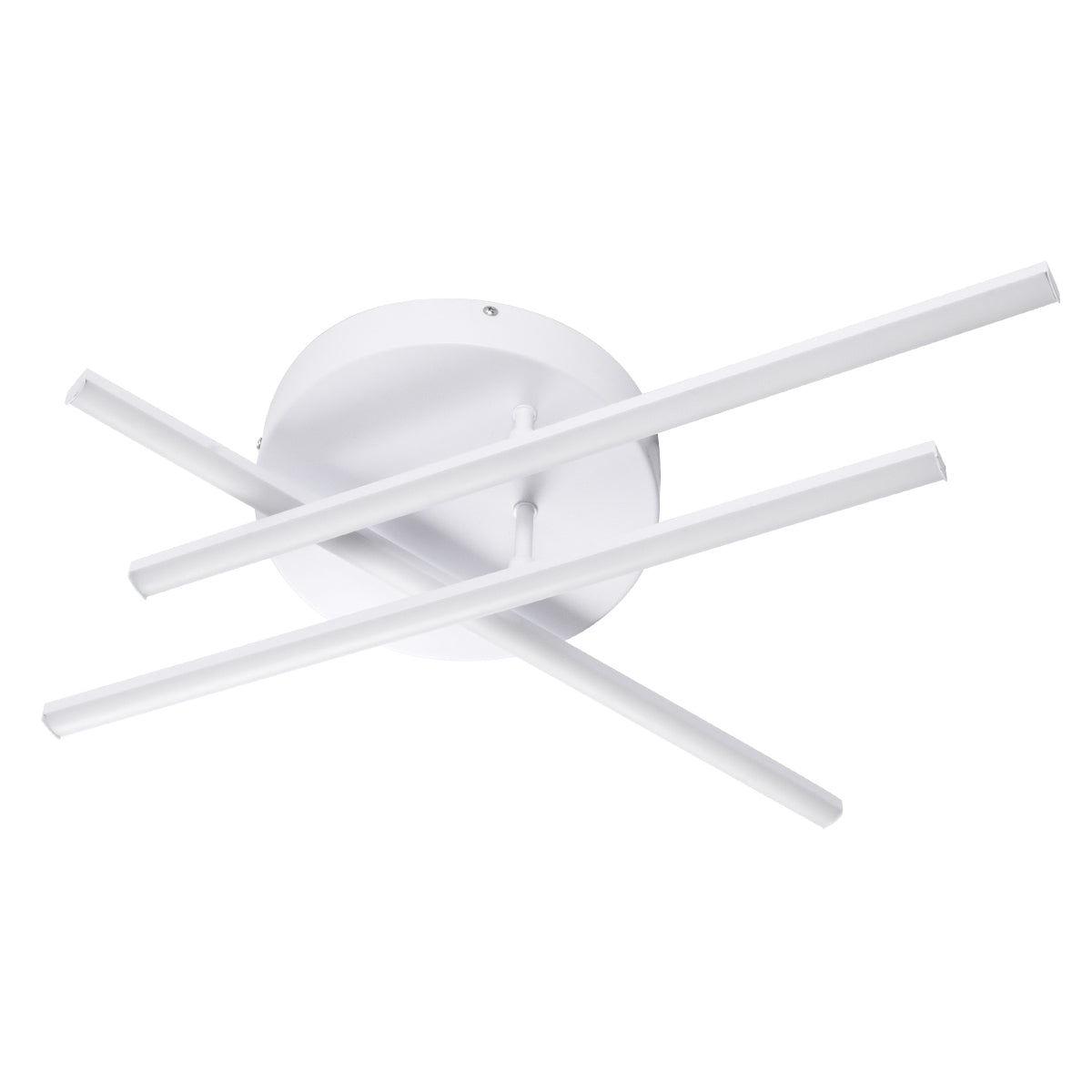 GLOBOSTAR® DRACO 61094 Μοντέρνο Φωτιστικό Οροφής LED 45W 5535lm 120° AC 220-240V IP20 Ρυθμιζόμενο Λευκό CCT με Χειριστήριο από 2700K έως 6000K Dimmable - Lumileds SMD Chip - Λευκό Ματ - Μ50 x Π50 x Υ11cm - 3 Χρόνια Εγγύηση - ledmania.gr