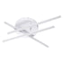 GLOBOSTAR® DRACO 61094 Μοντέρνο Φωτιστικό Οροφής LED 45W 5535lm 120° AC 220-240V IP20 Ρυθμιζόμενο Λευκό CCT με Χειριστήριο από 2700K έως 6000K Dimmable - Lumileds SMD Chip - Λευκό Ματ - Μ50 x Π50 x Υ11cm - 3 Χρόνια Εγγύηση - ledmania.gr