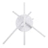 GLOBOSTAR® DRACO 61094 Μοντέρνο Φωτιστικό Οροφής LED 45W 5535lm 120° AC 220-240V IP20 Ρυθμιζόμενο Λευκό CCT με Χειριστήριο από 2700K έως 6000K Dimmable - Lumileds SMD Chip - Λευκό Ματ - Μ50 x Π50 x Υ11cm - 3 Χρόνια Εγγύηση - ledmania.gr