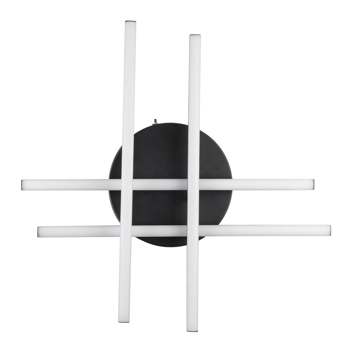 GLOBOSTAR® DRACO 61095 Μοντέρνο Φωτιστικό Οροφής LED 60W 7380lm 120° AC 220-240V IP20 Ρυθμιζόμενο Λευκό CCT με Χειριστήριο από 2700K έως 6000K Dimmable - Lumileds SMD Chip - Μαύρο Ματ - Μ60 x Π60 x Υ11cm - 3 Χρόνια Εγγύηση - ledmania.gr
