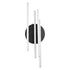 GLOBOSTAR® DRACO 61095 Μοντέρνο Φωτιστικό Οροφής LED 60W 7380lm 120° AC 220-240V IP20 Ρυθμιζόμενο Λευκό CCT με Χειριστήριο από 2700K έως 6000K Dimmable - Lumileds SMD Chip - Μαύρο Ματ - Μ60 x Π60 x Υ11cm - 3 Χρόνια Εγγύηση - ledmania.gr