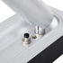 GloboStar® MANHATTAN 61099 Μοντέρνο Χωνευτό Φωτιστικό Τοίχου - Απλίκα Ξενοδοχείου Bed Side LED 3W 405lm 36° AC 220-240V - Reading Light - Μ7 x Π7 x Υ17cm - Φυσικό Λευκό 4500K - Νίκελ Βούρτσας - ledmania.gr