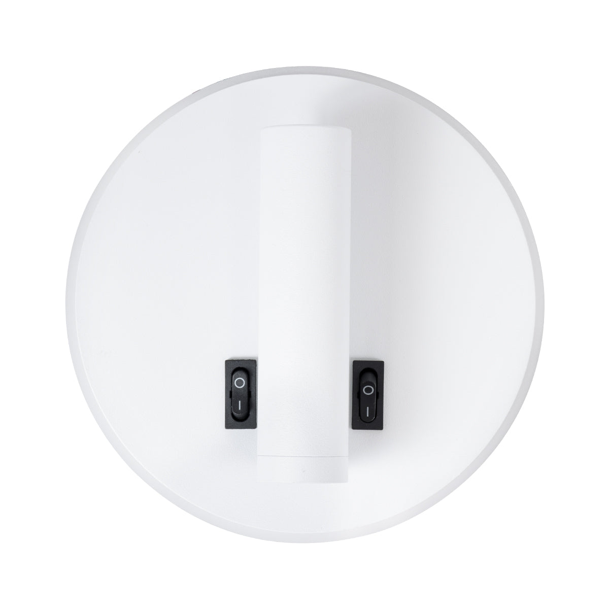 GloboStar® JERSEY 61102 Μοντέρνο Φωτιστικό Τοίχου - Απλίκα Ξενοδοχείου Bed Side LED 10W 1380lm 36° & 360° AC 220-240V - Reading Light & 360° Κρυφός Φωτισμός - Φορτιστής USB 3A - Φ14.5 x Π4cm - Φυσικό Λευκό 4500K - Λευκό - ledmania.gr