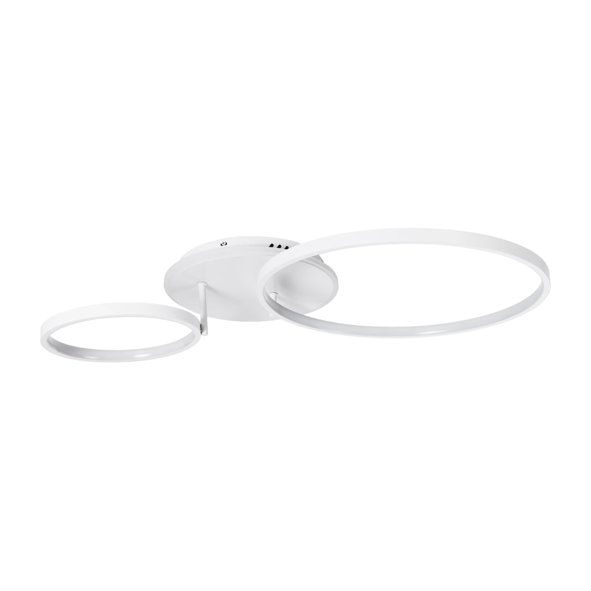GloboStar® NEMESIS 61106 Φωτιστικό Οροφής Δαχτυλίδι-Κύκλος LED CCT 67W 7573lm 360° AC 220-240V - Εναλλαγή Φωτισμού μέσω Τηλεχειριστηρίου All In One Ψυχρό 6000k+Φυσικό 4500k+Θερμό 2700k Dimmable Φ25+45cm+BackLight - Λευκό - 3 Years Warranty - ledmania.gr