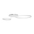 GloboStar® NEMESIS 61106 Φωτιστικό Οροφής Δαχτυλίδι-Κύκλος LED CCT 67W 7573lm 360° AC 220-240V - Εναλλαγή Φωτισμού μέσω Τηλεχειριστηρίου All In One Ψυχρό 6000k+Φυσικό 4500k+Θερμό 2700k Dimmable Φ25+45cm+BackLight - Λευκό - 3 Years Warranty - ledmania.gr