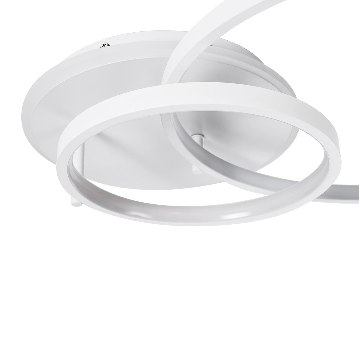 GloboStar® NEMESIS 61106 Φωτιστικό Οροφής Δαχτυλίδι-Κύκλος LED CCT 67W 7573lm 360° AC 220-240V - Εναλλαγή Φωτισμού μέσω Τηλεχειριστηρίου All In One Ψυχρό 6000k+Φυσικό 4500k+Θερμό 2700k Dimmable Φ25+45cm+BackLight - Λευκό - 3 Years Warranty - ledmania.gr
