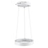 GloboStar® NEMESIS 61153 Κρεμαστό Φωτιστικό Δαχτυλίδι-Κύκλος LED CCT 20W 2356lm 360° AC 220-240V - Εναλλαγή Φωτισμού μέσω Τηλεχειριστηρίου All In One Ψυχρό 6000k+Φυσικό 4500k+Θερμό 2700k Dimmable Φ25cm - Λευκό - 3 Years Warranty - ledmania.gr