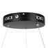 GLOBOSTAR® NEMESIS 61155 Μοντέρνο Κρεμαστό Φωτιστικό Οροφής LED 30W 3513lm 360° AC 220-240V IP20 Ρυθμιζόμενο Λευκό CCT με Χειριστήριο από 2700K έως 6000K Dimmable - Lumileds SMD Chip - Μαυρό Ματ - Μ40 x Π40 x Υ4cm - 3 Χρόνια Εγγύηση - ledmania.gr