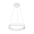 GLOBOSTAR® VENOM 61174 Μοντέρνο Κρεμαστό Φωτιστικό Οροφής LED 30W 3513lm 120° AC 220-240V IP20 Ρυθμιζόμενο Λευκό CCT με Χειριστήριο από 2700K έως 6000K Dimmable - Lumileds SMD Chip - Λευκό Ματ - Μ40 x Π40 x Υ6.5cm - 3 Χρόνια Εγγύηση - ledmania.gr